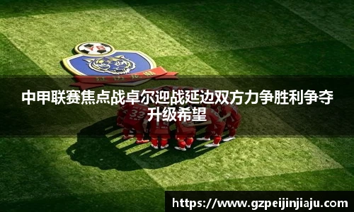 ⽜⼋体育中甲联赛焦点战卓尔迎战延边双方力争胜利争夺升级希望
